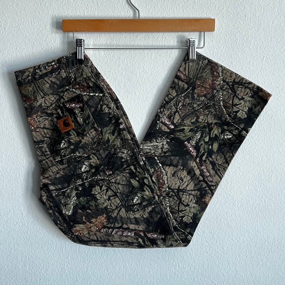 Carhartt YOUTH camo work wear carpenter pants